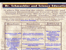 Tablet Screenshot of drs.scienceinstruction.org