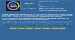 Desktop Screenshot of cbsc.scienceinstruction.org