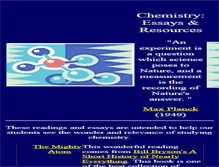 Tablet Screenshot of chemreading.scienceinstruction.org